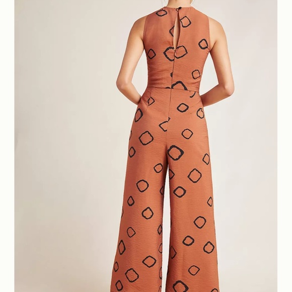 Anthropologie NWT Eva Franco Cedar Jumpsuit - Picture 2 of 9